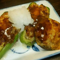 がちゅべとん's cooksnap of when they made ピーマンの肉詰め@和風照り焼き.