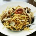 ☆こはくいろ☆'s cooksnap of when they made 昆布茶がおいしい!しめじの和風パスタ☆.