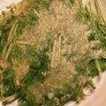 ＊にょにょん＊'s cooksnap of when they made 水菜サラダの残りでカリッもち簡単チヂミ♪.