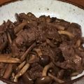 こよみさん's cooksnap of when they made 牛肉専門店の味！しめじと牛肉の時雨煮.