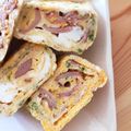 かぎしっぽ29's cooksnap of when they made お弁当用たまご焼き～ウインナー＆パセリ～.