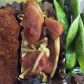 タマリュウ's cooksnap of when they made エノキとソーセージのバター醤油炒め.