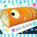 RIKOTORA's cooksnap of when they made 市販ロールケーキをデコっちゃお❤鯉のぼり.