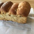 もうちこ's cooksnap of when they made ふわふわ黒糖レーズンパン♪.