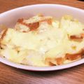 ♪あやわら♪'s cooksnap of when they made 簡単10分♥パンでグラタン.