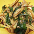 ちぃ77くま's cooksnap of when they made お弁当に♪筍とピーマンの胡麻生姜炒め♪.