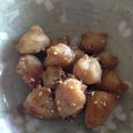 こぶ99's cooksnap of when they made 鶏三角のピリ辛ごまポン酢.