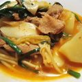みのじ's cooksnap of when they made すっぱいキムチでキムチ鍋.