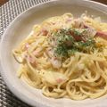 あやポンタ's cooksnap of when they made 簡単でおいしい☆牛乳で濃厚カルボナーラ.