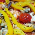 ぶるーまろん's cooksnap of when they made ホットプレートで♪パエリア（おこげ付き）.