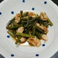 梅乃花おり's cooksnap of when they made わらびと鶏ひき肉の煮もの.