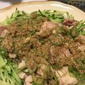 みぽらん's cooksnap of when they made 茹で鶏の白いタレ～.