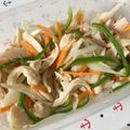 小ｼR's cooksnap of when they made レンジで蒸し鶏のアジアンマリネ.