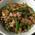 ＊ゆあま＊'s cooksnap of when they made ピーマンとベーコンの和風炒め.