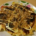ぴぃ園's cooksnap of when they made 納豆お好み焼き.