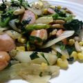 イエローバード's cooksnap of when they made ほうれん草とウインナーのオイスター炒め♪.