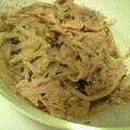 おせち's cooksnap of when they made 豚肉ともやしのピリ辛レンジ蒸し.