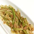 ぱうりくま's cooksnap of when they made ウドの皮のきんぴらイタリアンVer..