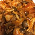 ラビルル's cooksnap of when they made 鶏胸肉で！チキンケチャップ炒め.