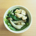 シナモシナモ's cooksnap of when they made ☆副菜！小松菜と油揚げとしめじの煮浸し☆.
