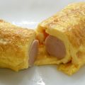 スタイリッシュママ's cooksnap of when they made 卵焼きinウィンナー.