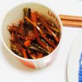 あけるるる's cooksnap of when they made 細切りきんぴらごぼう.