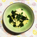 なつき☆ミ's cooksnap of when they made ♡たけのことワカメの辛子和え.