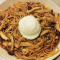 ellie21's cooksnap of when they made 簡単ヘルシー！きのこの和風パスタ.