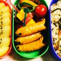 mameshihhs's cooksnap of when they made お弁当に★こいのぼりウインナー.