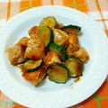 ﾁｲﾁｬﾝﾏﾏ's cooksnap of when they made 鶏肉とズッキーニの炒め物♪.