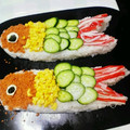 やーすやす's cooksnap of when they made 超簡単！こいのぼりちらし寿司.