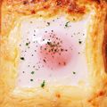 yoouoch's cooksnap of when they made トースターで！プルプル目玉焼きトースト.