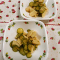 pitachan1's cooksnap of when they made さっぱり✿たけのこと胡瓜のごま酢和え✿.