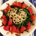 どりーむそんぐ's cooksnap of when they made サラダほうれん草のおひたし風サラダ.