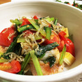 我が家のくろねこ's cooksnap of when they made かぶの豚肉巻きと野菜のちりめん生姜焼き.