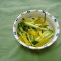*ひろみ*'s cooksnap of when they made たくあんときゅうりの和え物.