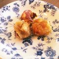 kamihasa's cooksnap of when they made ♡たこ焼き器de大学いも♡.