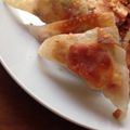 クックPDXPSH☆'s cooksnap of when they made 焼売の皮で☆ウインナー春巻き♪.