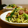 haruku221's cooksnap of when they made カレー♪焼きうどん.