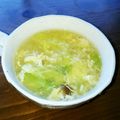 ｹﾝﾎﾟｺ's cooksnap of when they made 創味シャンタンで簡単☆卵スープ.
