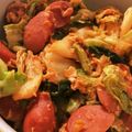 しんちゃん☆きっちん's cooksnap of when they made 簡単♪卵入りキムチ炒め.