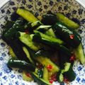 クックCP1IKN☆'s cooksnap of when they made 簡単♪やみつききゅうり.