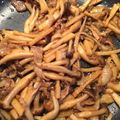 クックC1E1AC☆'s cooksnap of when they made ご飯のお供簡単常備菜牛肉と茸と筍と時雨煮.
