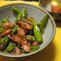 チロルっち's cooksnap of when they made シシトウのニンニク醤油炒め.