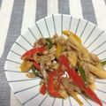 ｍｅｉｃｏ's cooksnap of when they made 青椒肉絲(チンジャオロース).