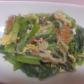 くずぴー's cooksnap of when they made 小松菜とかにかまの梅入り卵とじ.