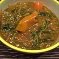 ナピト's cooksnap of when they made ほうれん草たっぷり！カラフルポパイカレー.
