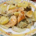 ジョンリークッカー's cooksnap of when they made 簡単♪じゃがいもと鮭のクリーム煮.