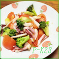 P-K23's cooksnap of when they made イカとトマトの炒め物.
