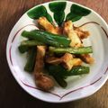 sumilky's cooksnap of when they made むね肉とピーマンのシンプル炒め.